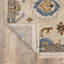 Tapis traditionnel ivoire / multicolore en laine Gowen-1140569439