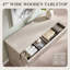 Commode Abarca pour chambre à coucher, commodes en bois et commodes avec cascade courbée, naturel-129048363-129613235