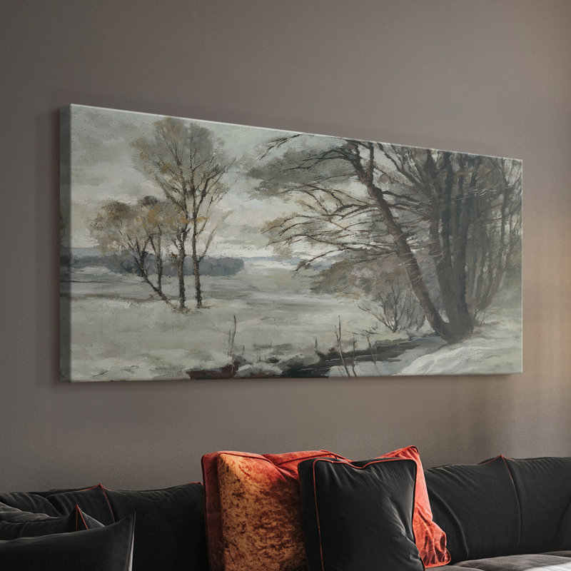 Série paysage - Dxlv - Toile tendue avec châssis - Prêt à accrocher, H 16 po x l 32 po