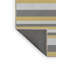 Tapis doré/gris à motifs Hoppe-48578004
