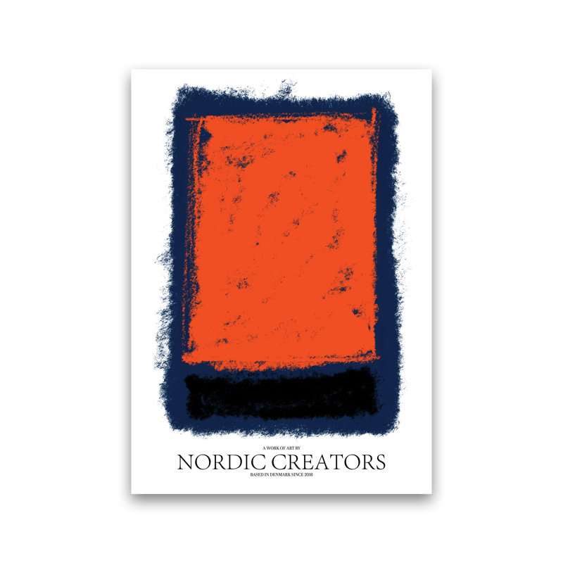 Abstract 4 - Print, No Framed, 84.01cm H x 59.4cm W x 1cm D