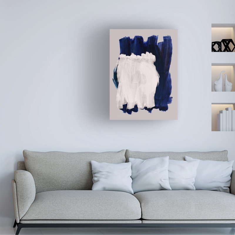 Reproduction de coups de pinceau abstraits modernes et contemporains 14 sur toile par Mareike Bohmer