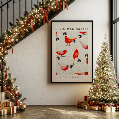 «Copenhagen Christmas Market», reproduction sur toile