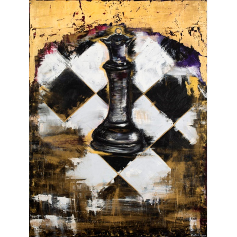 Chess Queen Print by Gaia Simonyan