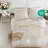 Luxury Cable Knit Bedding Sets, Chenille Ivory, Cozy King Size