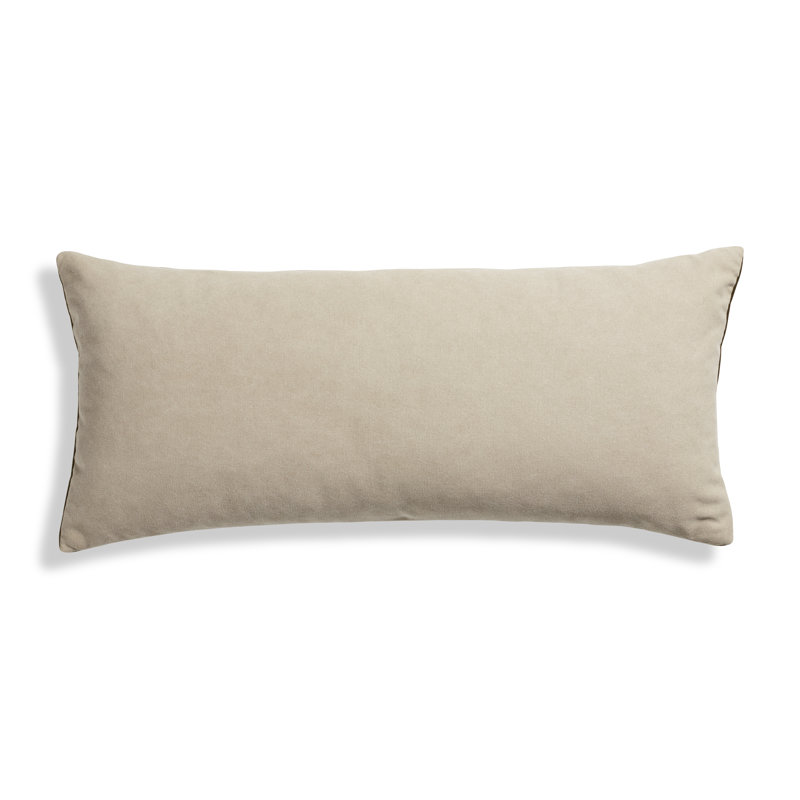 Signal Pillow Cover & Insert, Barto Olive, Rectangular, 13"H x 30"W