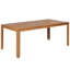 Nuncio 4 - Person Acacia Wood Patio Dining Set with Rectangular Table