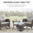 Gaetanino 7-Pieces Outdoor Conversation Set with Gliders and Cushions-102477055