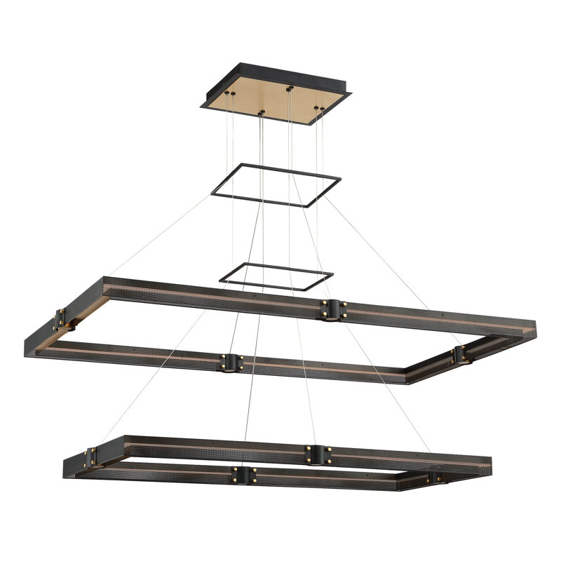 2 - Light Dimmable LED Chandelier