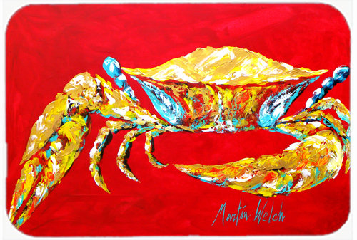 Crab Glass Cutting Board
