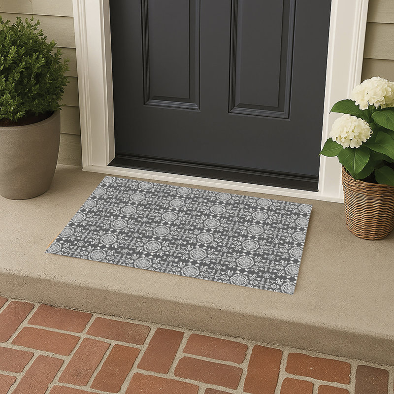 Paillasson Aubry, Gris anthracite, L 21 po x L 34 po