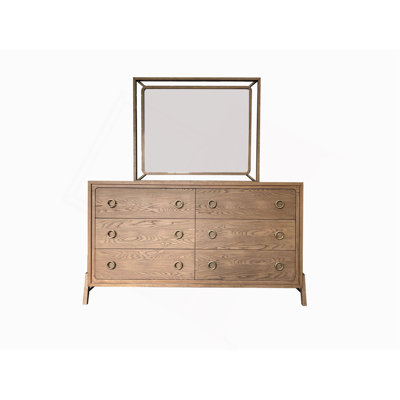 Modern 6 Drawer Dresser