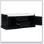 Banc de rangement avec 2 tiroirs et 2 armoires, banc à chaussures avec coussin amovible-243803795