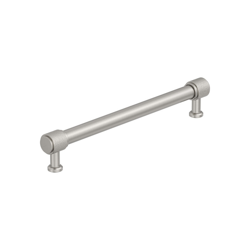 Poignée d'armoire Faraday, 7 9/16", Nickel satiné