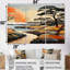 Santucci - ensemble d'art mural plage-108456580-108456585
