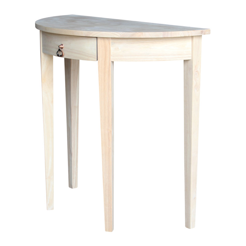 Mariana Solid Wood End Table with Storage