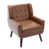 Coffee Faux Leather