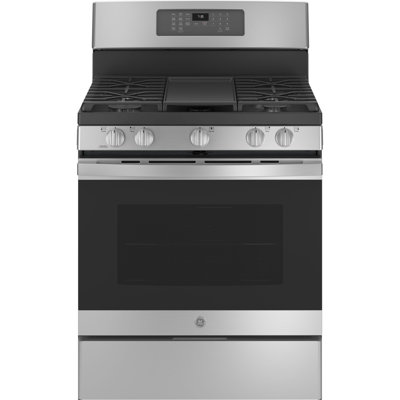 30" 5 cu.ft. Freestanding Gas with Griddle