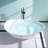 70'' W,65 GALLONS Freestanding Acrylic Soaking  Bathtub With Drain And Overflow Holes