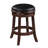 Swivel Upholstered Counter Stool with Solid Wood Frame-69426726-69426729
