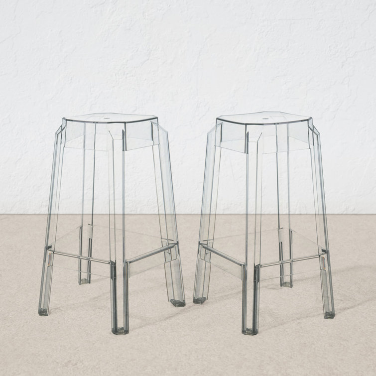 Borum 25.5'' Backless Outdoor Bar Stool