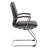 Nahlia Vinyl Seat Reception Chair with Metal Frame-413760876