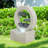 Modern Elegant Resin 3-Tiered Fountain With LED Light