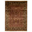 Hand Knotted Area Rug in Red And Black