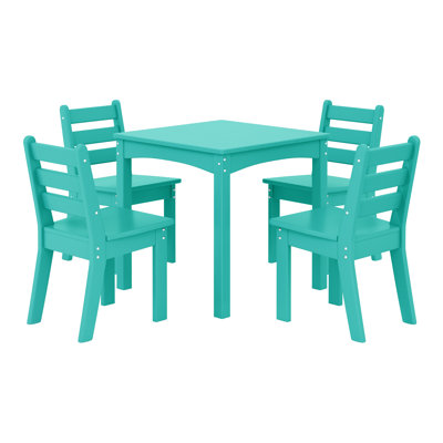 Kids Outdoor 5-Pieces Dining Set