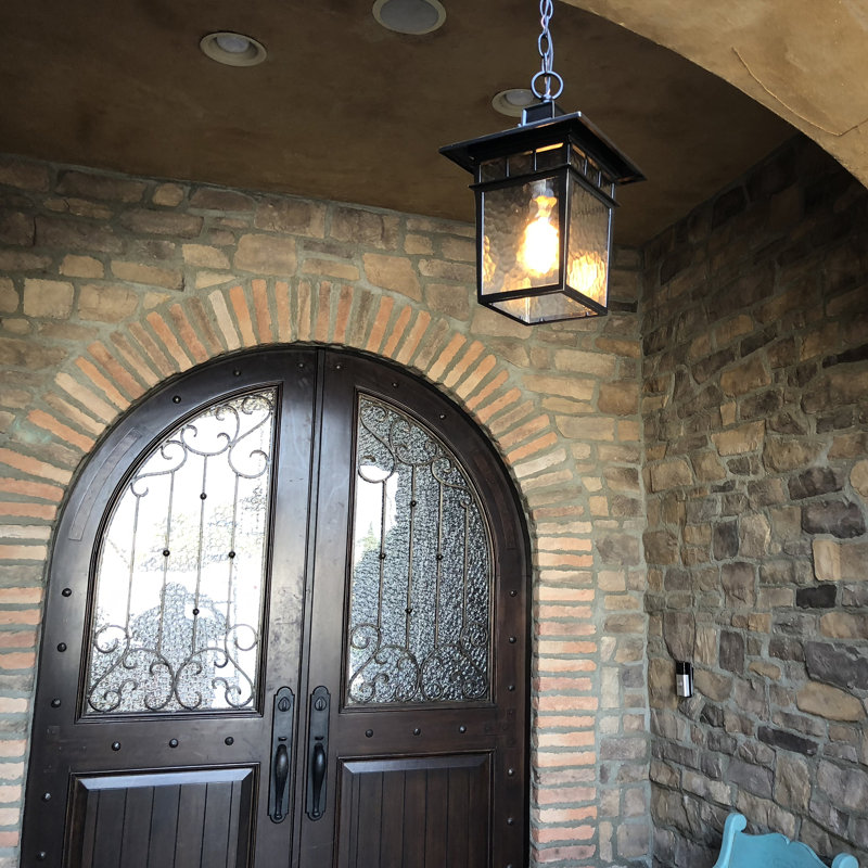 Lanterne suspendue d'extérieur 1 lumière Clora