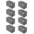 Moving And Storage Bags, Heavy Duty, Alternative To Moving Boxes, Large Packing Totes Supplies For College Dorm Room With Zipper For Clothes, Wide Open Design (/8 PCS)-619164683