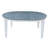 Extendable Oval Solid Wood Dining Table