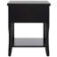 Table de bout en bois massif avec rangement Joanna-91893426