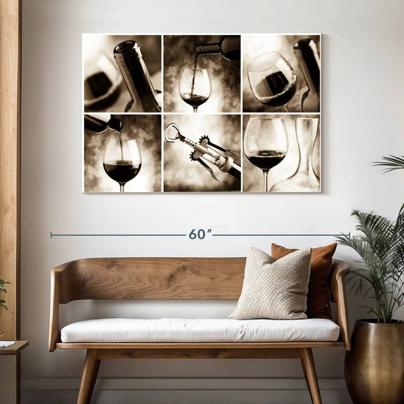 Yarlin Uncorking The Wine, 32" H x 48" W
