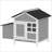 36" Compact Chicken Coop With Openable Nesting Box & Pull-Out Tray
