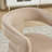 Modern Upholstered No Assembled Barrel Dining Chair-720201808