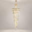 Lustre en cristal 26 lumières à gradation-967212432