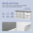 10 Pair Shoe Storage Bench With Drawer-1229005089