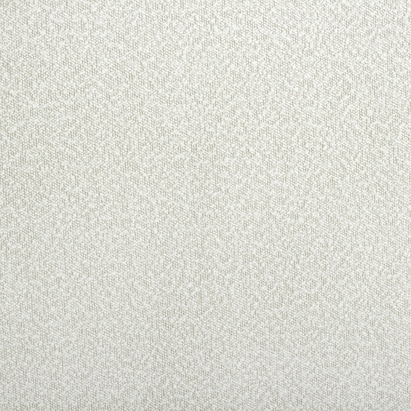Lit plateforme tapissier White Boucle, Très grand lit