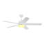 Ventilateur de plafond 52 po avec lumières DEL Purab-1606097890