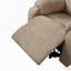 Fauteuil inclinable manuel avec revêtement en chenille-19126676