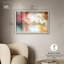 «Crimson Haze III Shadowbox Print Modern Boho» par Art Remedy, cadre blond, 36 x 24-1757244111-1757244114