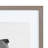 Ambrine Gray Wood Picture Frame - Set of 4 with Mat