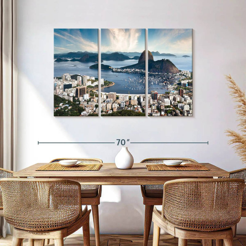Horizon de Sebbie Rio De Janeiro, H 36 po x l 57 po