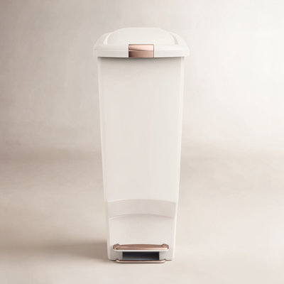 simplehuman 10.6gal Slim Step-On Can