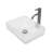 Bathroom Vessel Sink Above Counter White Bowl Sink Rectangle For Bathroom