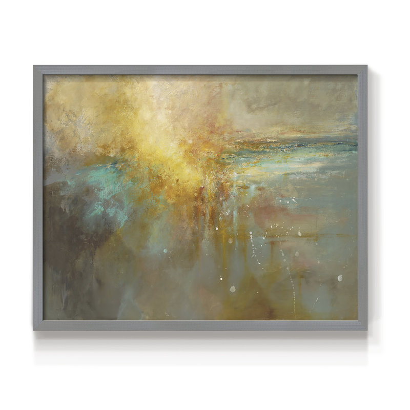 Del Rio -Framed Print - Restickable, Gray, 11" H x 14" W