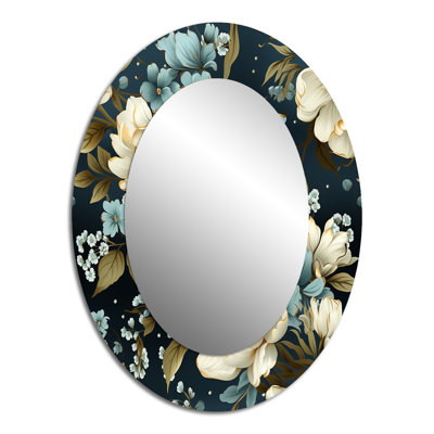Victorian Elegance - Miroir mural ovale traditionnel