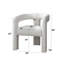 Chaise avec accoudoirs Loma (ensemble de 2)