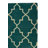 Teal Trellis 5X8 Hand-Tufted Modern Rug